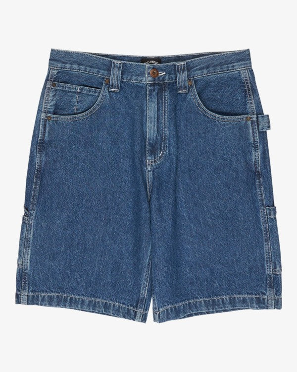 Billabong Bad Dog Workwear Denim Short-Ocean Wash 38 | Billabong | - Northshore Newquay - Surf/Skate Shop