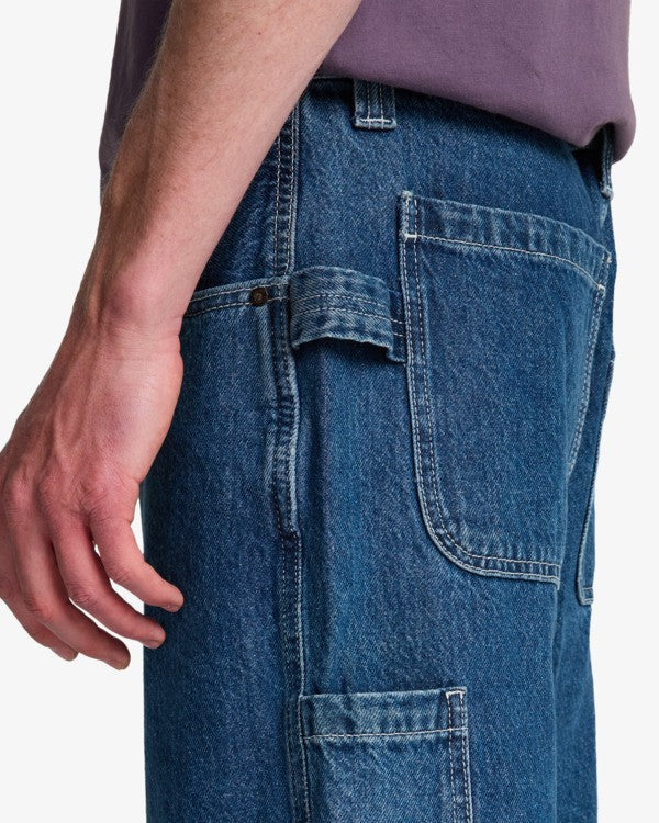 Billabong Bad Dog Workwear Denim Short-Ocean Wash | Billabong | - Northshore Newquay - Surf/Skate Shop