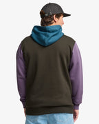 Billabong Arch Block Pull Over Hooded Sweatshirt-Dusty Grape | Billabong | - Northshore Newquay - Surf/Skate Shop