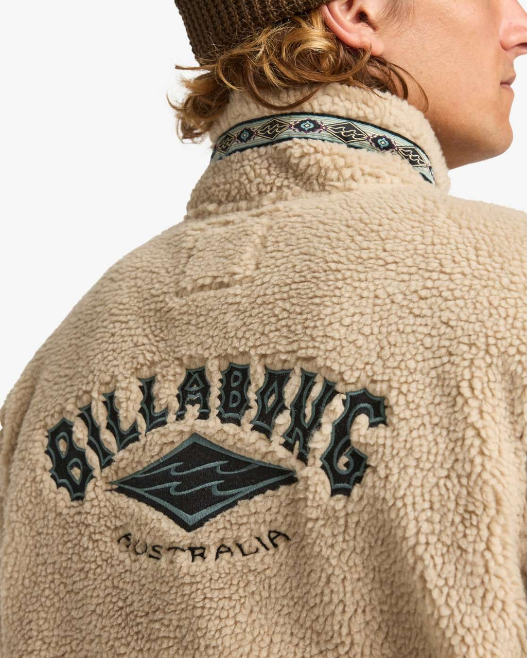 Billabong Boundary Tombstone - Half Zip Mock Neck Fleece-Desert | Billabong | Fleece - Northshore Newquay - Surf/Skate