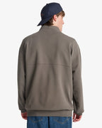 Billabong Core Lord Half-Zip Sweatshirt-Pewter | Billabong | - Northshore Newquay - Surf/Skate Shop