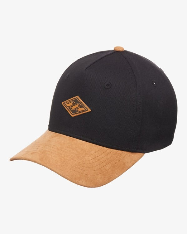 Billabong Diamond - Snapback Cap-Black/Tan | Billabong | - Northshore Newquay - Surf/Skate Shop