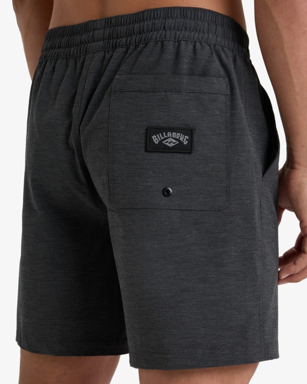 Billabong Every Other Day 17" Layback Swim Shorts-Black | Billabong | - Northshore Newquay - Surf/Skate Shop