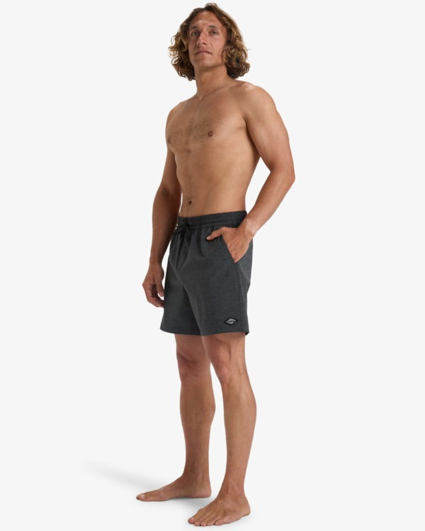 Billabong Every Other Day 17" Layback Swim Shorts-Black | Billabong | - Northshore Newquay - Surf/Skate Shop