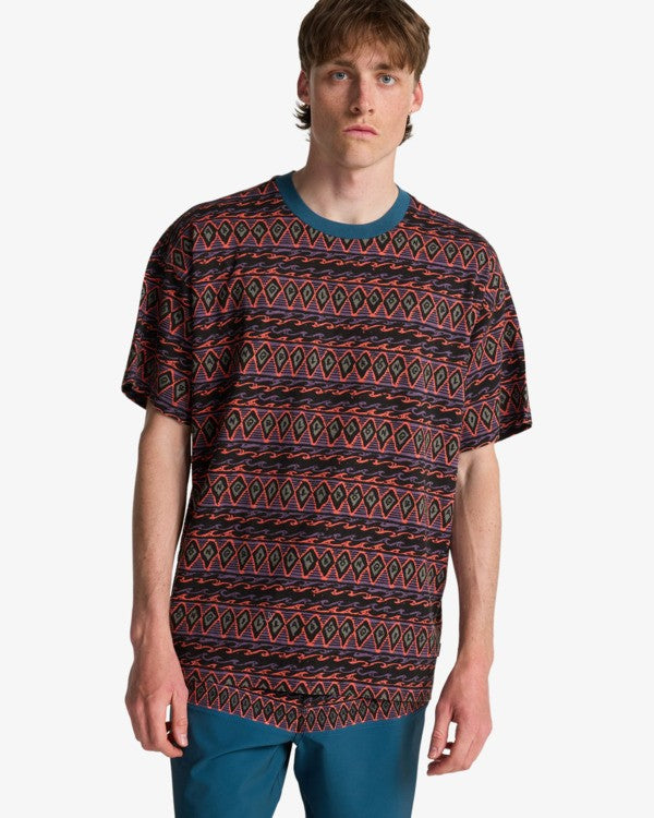Billabong Since 73 Paint Rack OG T-Shirt-Pewter | Billabong | - Northshore Newquay - Surf/Skate Shop
