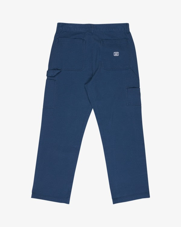 Billabong Bad Dog Workwear Jeans-Dark Denim | Billabong | - Northshore Newquay - Surf/Skate Shop