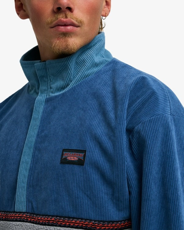 Billabong Space Lobster Half Zip Fleece-Alloy | Billabong | - Northshore Newquay - Surf/Skate Shop