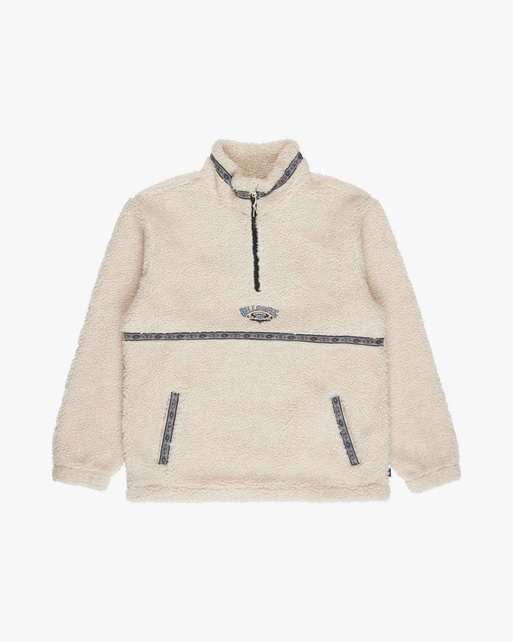 Billabong Tombstone Half Zip Fleece Top-Oat | Billabong | - Northshore Newquay - Surf/Skate Shop