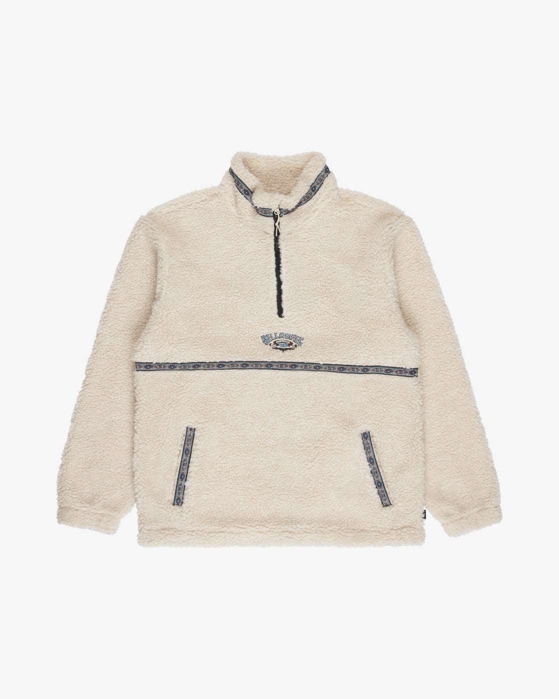 Billabong Tombstone Half Zip Fleece Top-Oat | Billabong | - Northshore Newquay - Surf/Skate Shop