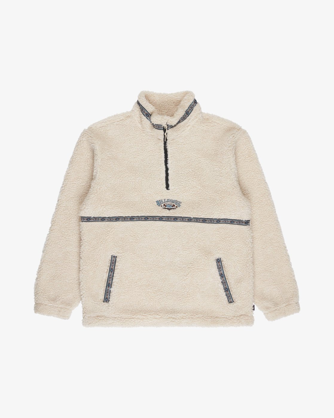 Billabong Tombstone Half Zip Fleece Top-Oat