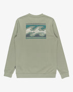 Billabong Foundation Sweatshirt-Grey Green | Billabong | Sweater