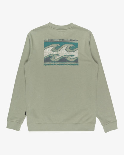 Billabong Foundation Sweatshirt-Grey Green | Billabong | Sweater