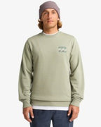 Billabong Foundation Sweatshirt-Grey Green | Billabong | Sweater