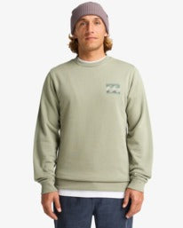 Billabong Foundation Sweatshirt-Grey Green | Billabong | Sweater