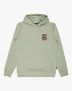 Billabong Stamp Hooded Sweatshirt-Vintage Green | Billabong | - Northshore Newquay - Surf/Skate Shop
