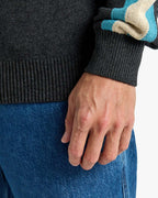 Billabong Unlock Diamond Jumper-Raven | Billabong | Sweatshirt - Northshore Newquay - Surf/Skate