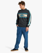 Billabong Unlock Diamond Jumper-Raven | Billabong | Sweatshirt - Northshore Newquay - Surf/Skate