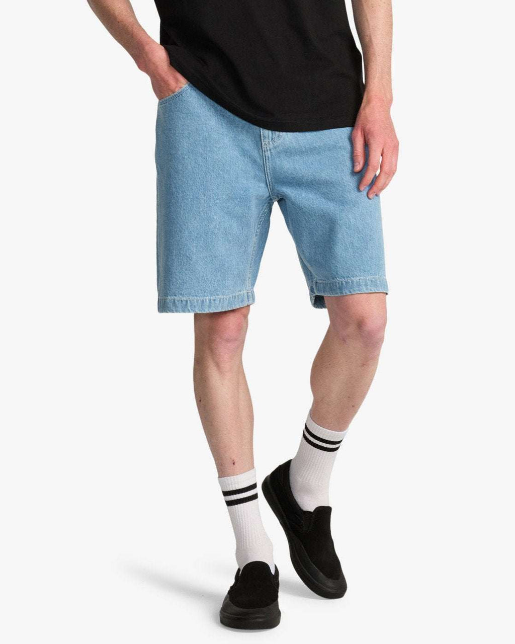 Billabong Big Denim Shorts 21"-Bleach Wash 38 | Billabong | - Northshore Newquay - Surf/Skate Shop