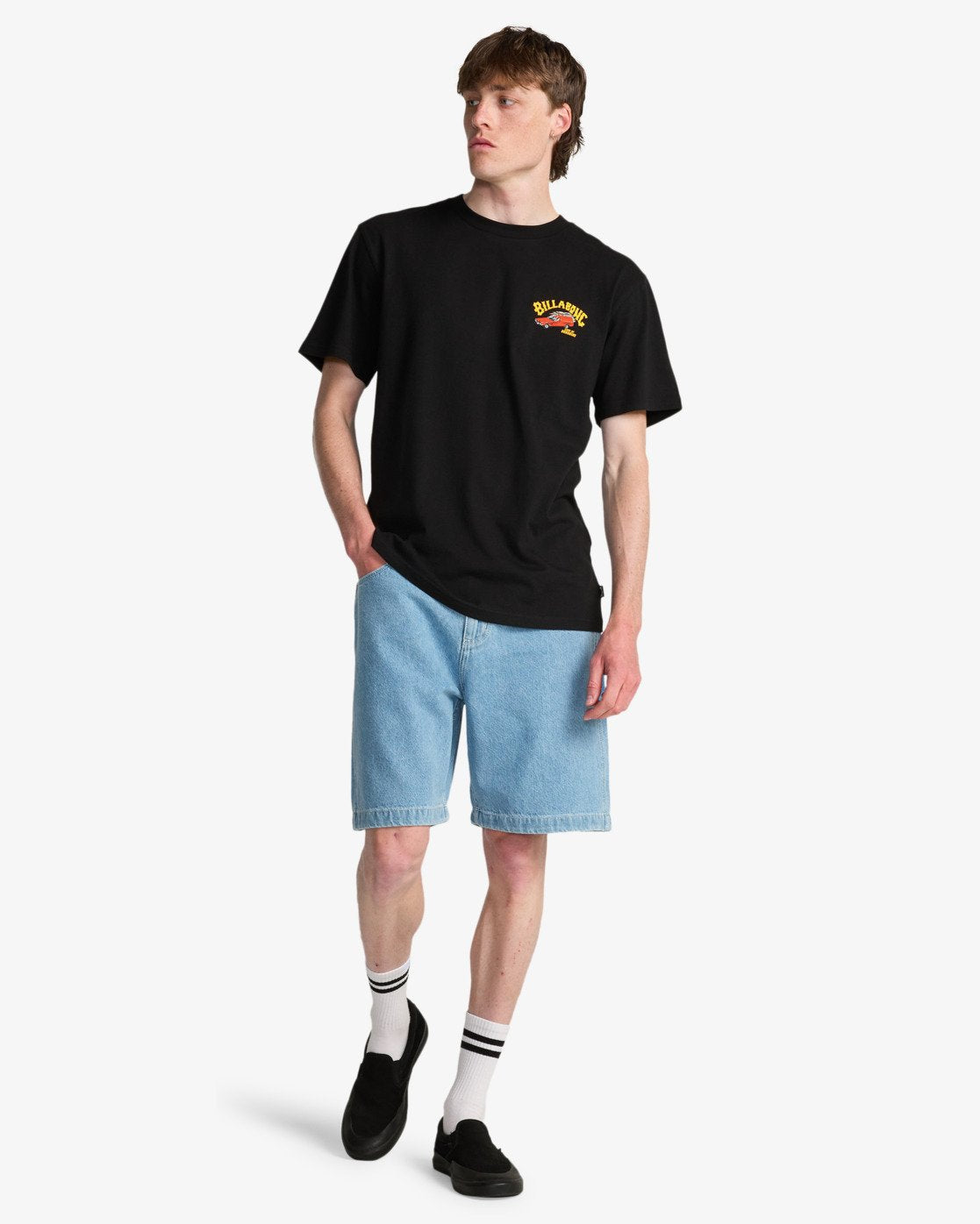 Billabong Big Denim Shorts 21"-Bleach Wash | Billabong | - Northshore Newquay - Surf/Skate Shop