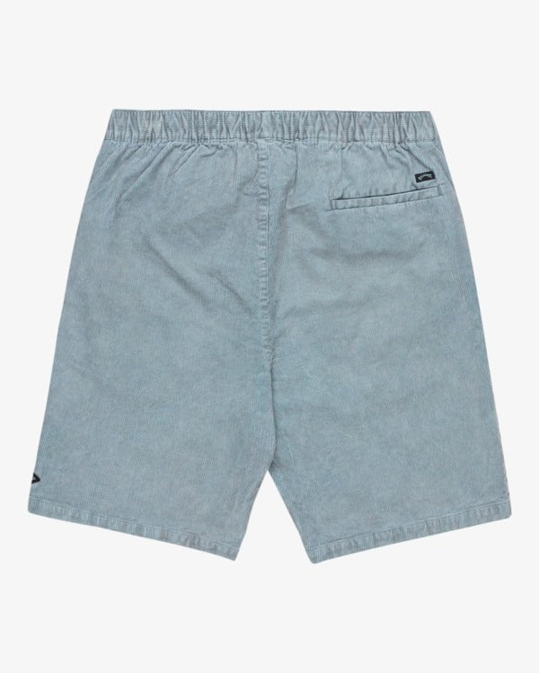 Billabong Larry 20" Cord Walk short-Washed Blue | Billabong | - Northshore Newquay - Surf/Skate Shop