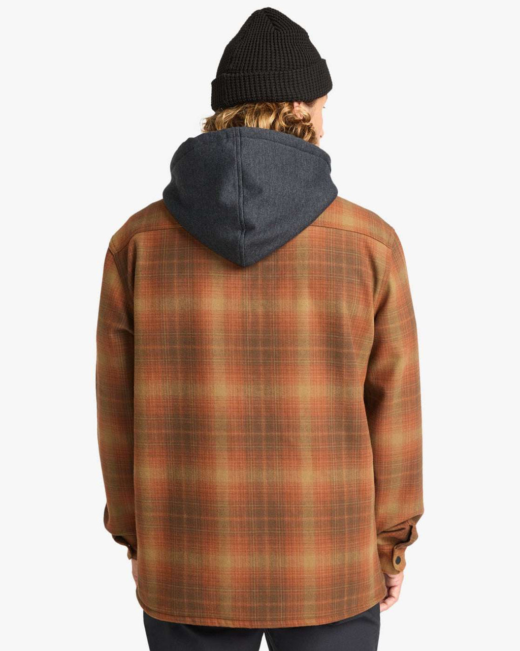Billabong Furnace Bonded Flannel Fleece Shirt-Dark Cedar | Billabong | Fleece - Northshore Newquay - Surf/Skate