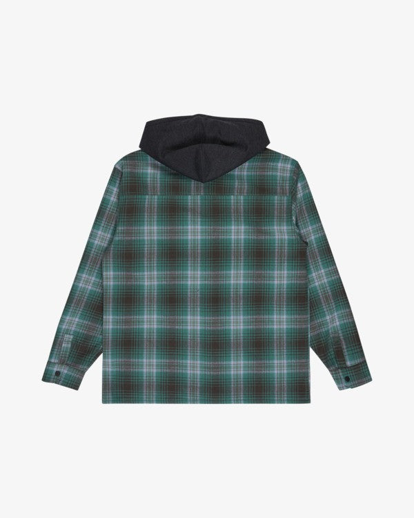 Billabong Furnace Bonded Flannel-Raven | Billabong | - Northshore Newquay - Surf/Skate Shop