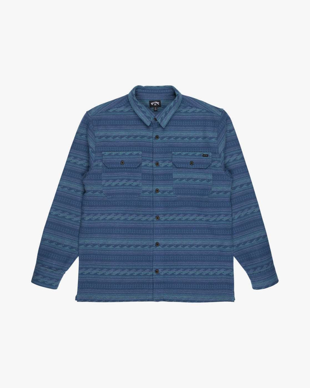 Billabong Offshore Jacquard Flannel Shirt-Navy | Billabong | - Northshore Newquay - Surf/Skate Shop
