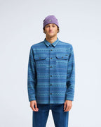 Billabong Offshore Jacquard Flannel Shirt-Navy | Billabong | - Northshore Newquay - Surf/Skate Shop