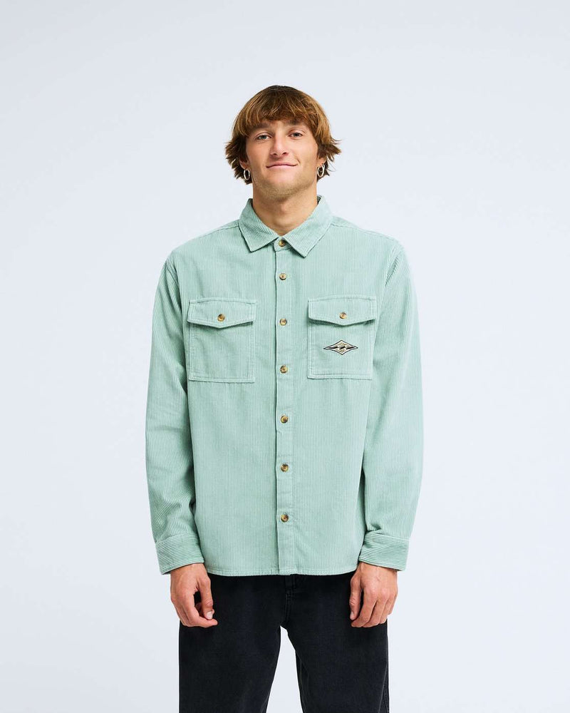 Billabong Bong Days Long Sleeve Shirt Blue Surf | Billabong | - Northshore Newquay - Surf/Skate Shop