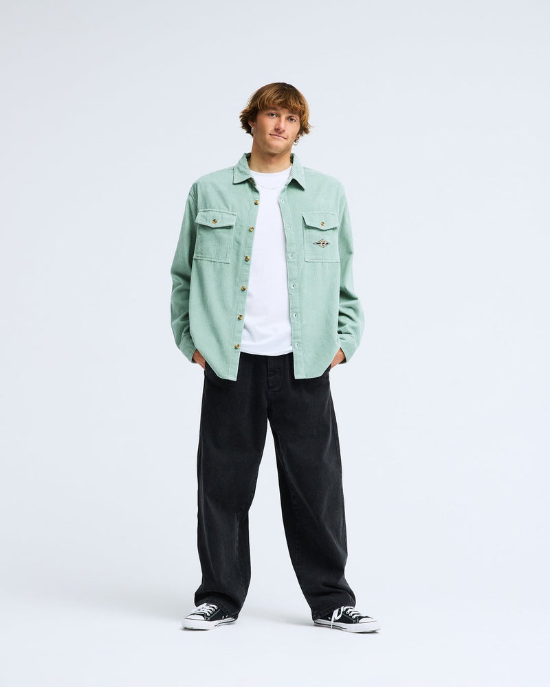 Billabong Bong Days Long Sleeve Shirt Blue Surf | Billabong | - Northshore Newquay - Surf/Skate Shop