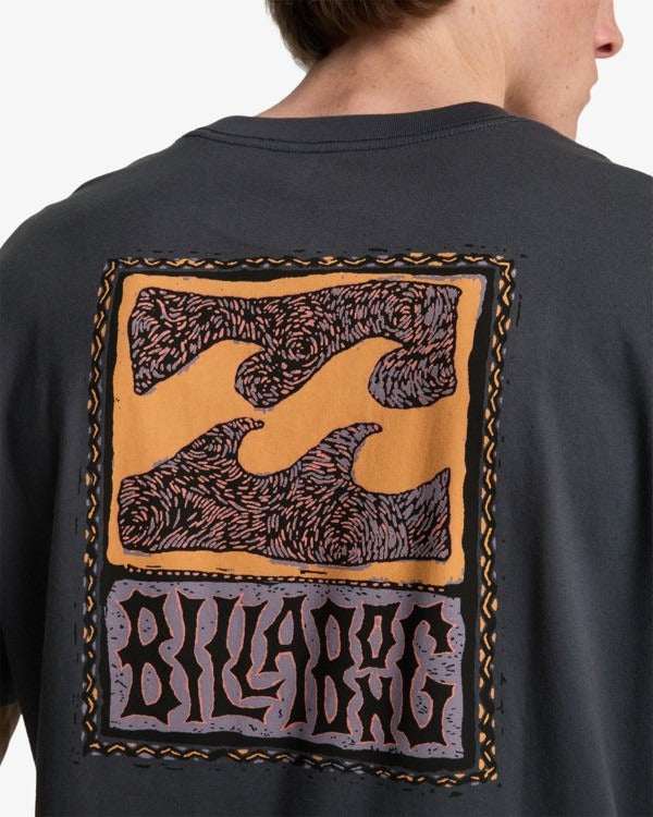 Billabong Stamp T-Shirt-Ombre Blue | Billabong | - Northshore Newquay - Surf/Skate Shop