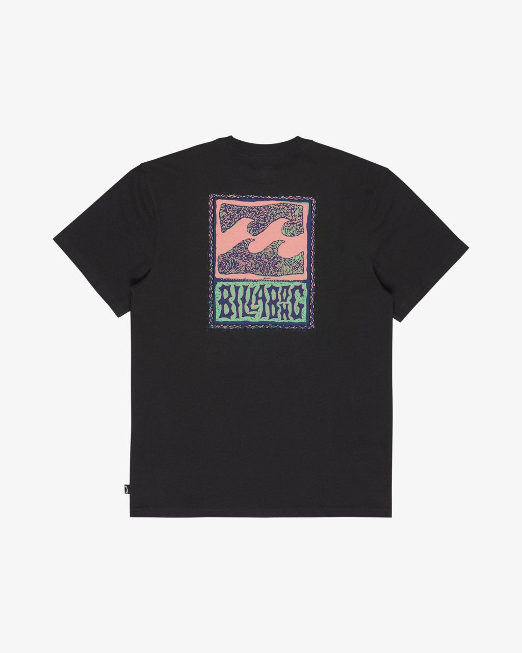 Billabong Stamp T-Shirt-Washed Black
