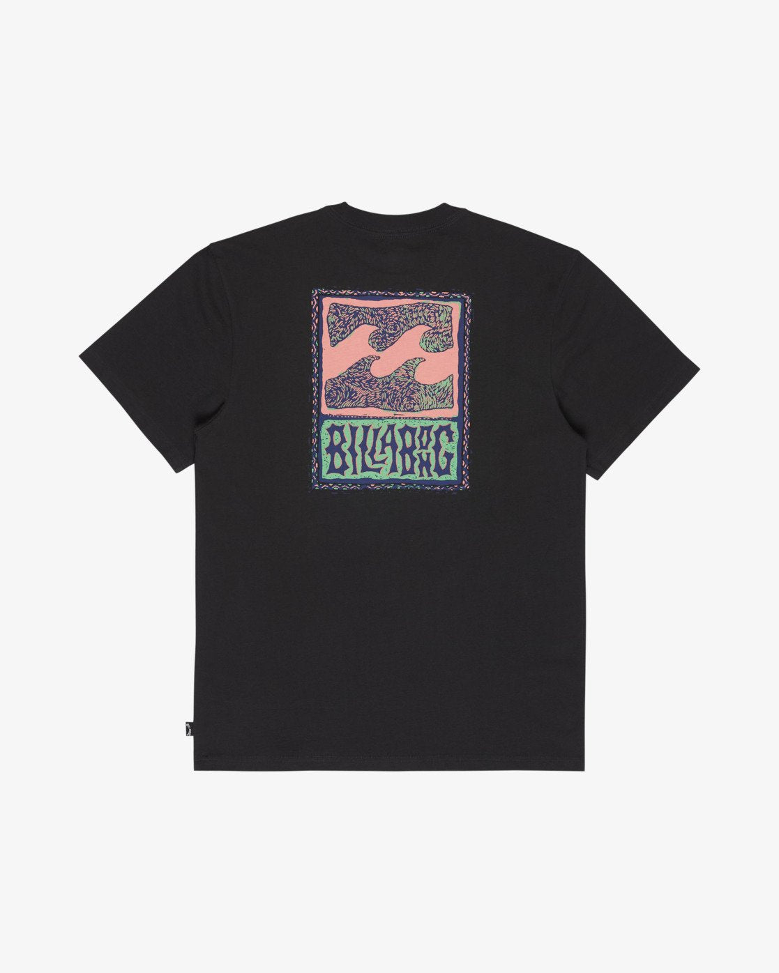 Billabong Stamp T-Shirt-Washed Black