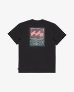 Billabong Stamp T-Shirt-Washed Black