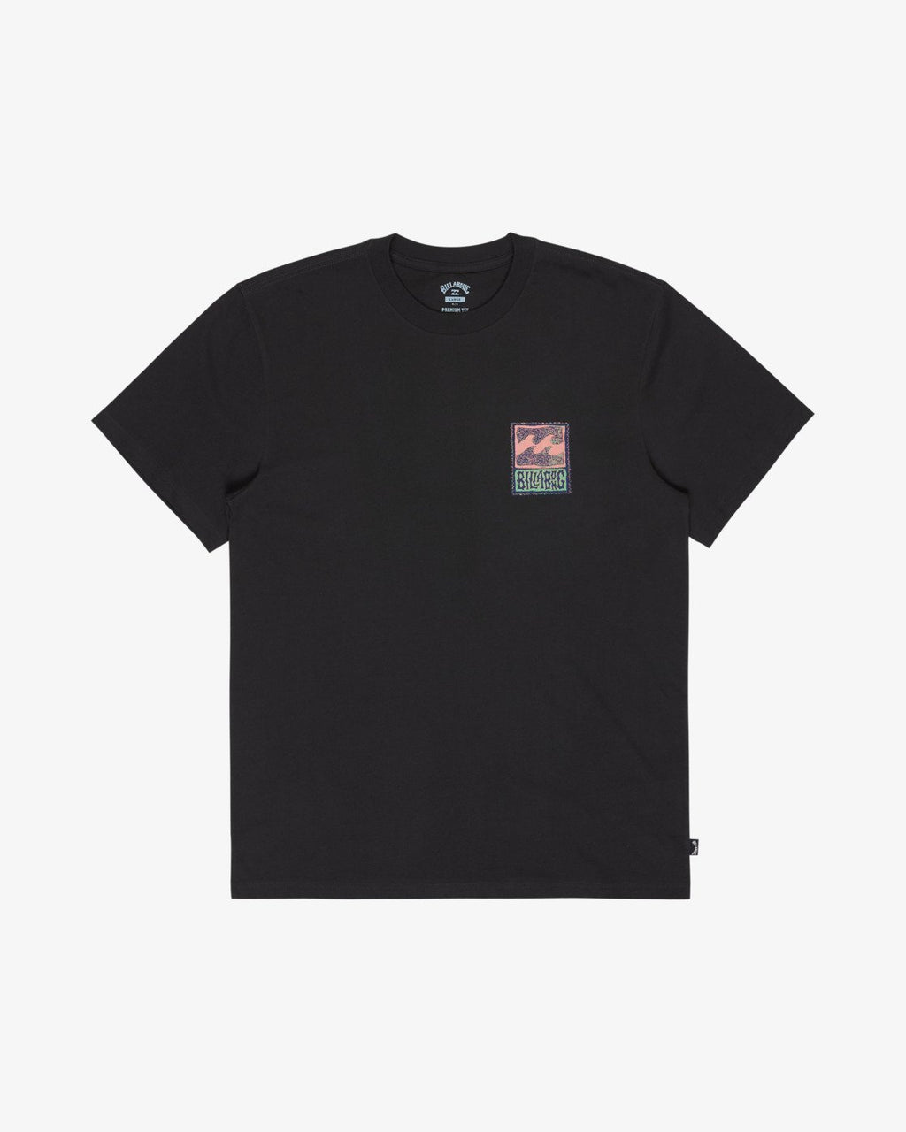 Billabong Stamp T-Shirt-Washed Black