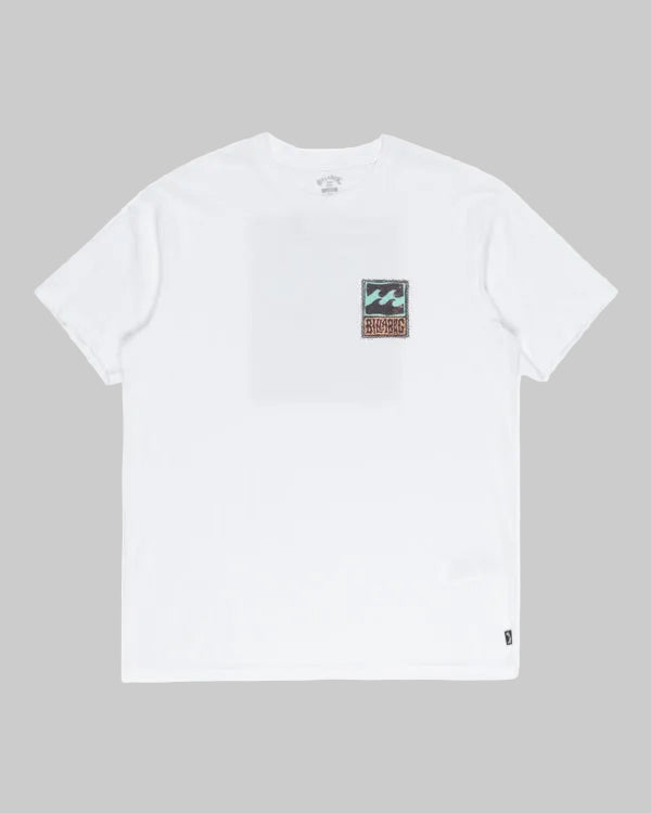 Billabong Stamp T-Shirt-White | Billabong | - Northshore Newquay - Surf/Skate Shop