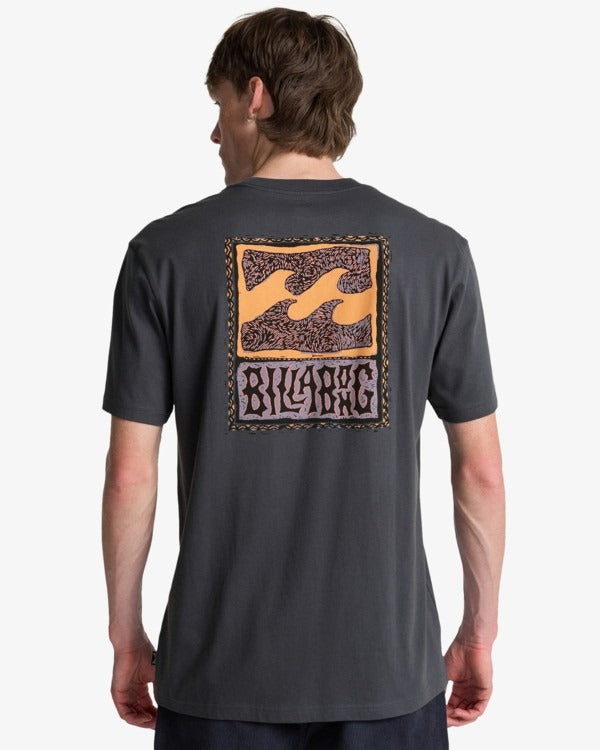 Billabong Stamp T-Shirt-Ombre Blue | Billabong | - Northshore Newquay - Surf/Skate Shop