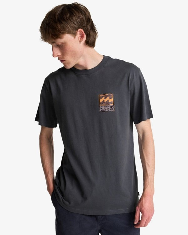 Billabong Stamp T-Shirt-Ombre Blue | Billabong | - Northshore Newquay - Surf/Skate Shop