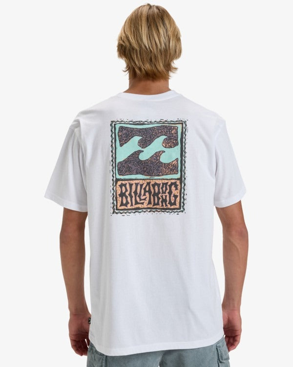 Billabong Stamp T-Shirt-White | Billabong | - Northshore Newquay - Surf/Skate Shop