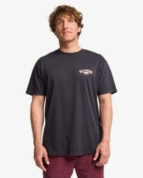 Billabong Arch Wave Washed T-Shirt-Dark Navy | Billabong | T Shirt