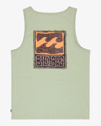 Billabong Stamp Vest-Vintage Green | Billabong | - Northshore Newquay - Surf/Skate Shop