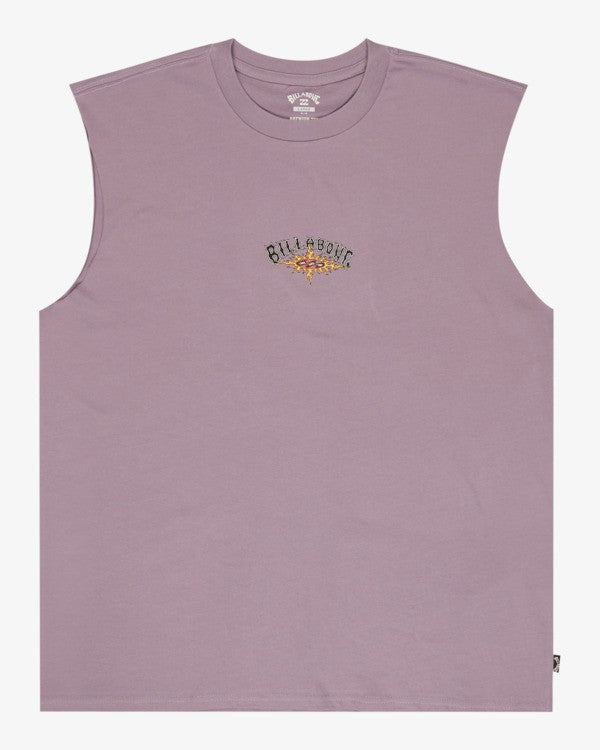 Billabong Burn Out Tank-Purple Ash | Billabong | - Northshore Newquay - Surf/Skate Shop