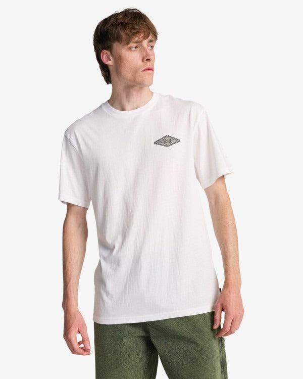 Billabong Crayon Wave T-Shirt-White XXL | Billabong | - Northshore Newquay - Surf/Skate Shop