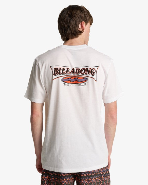 Billabong Burleigh T-Shirt-White | Billabong | - Northshore Newquay - Surf/Skate Shop