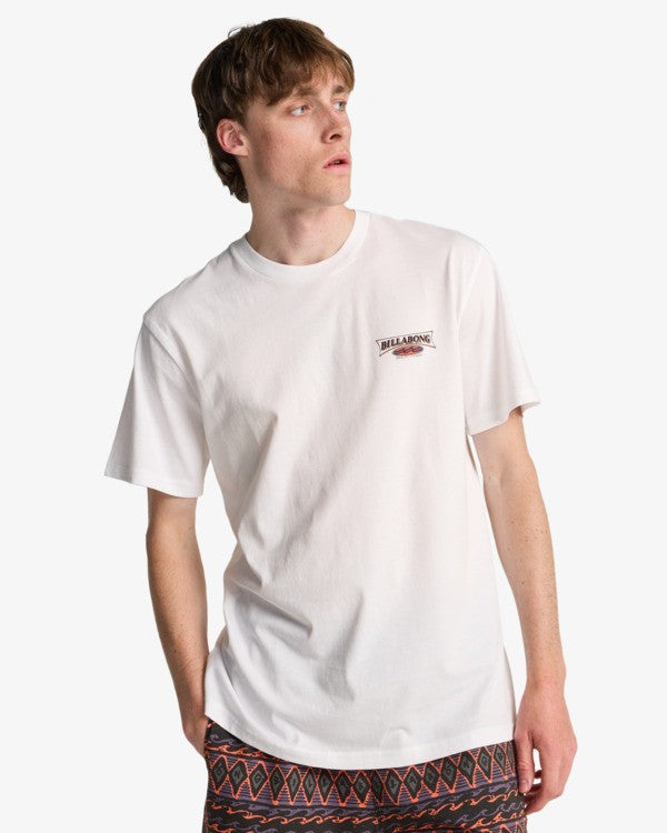 Billabong Burleigh T-Shirt-White | Billabong | - Northshore Newquay - Surf/Skate Shop
