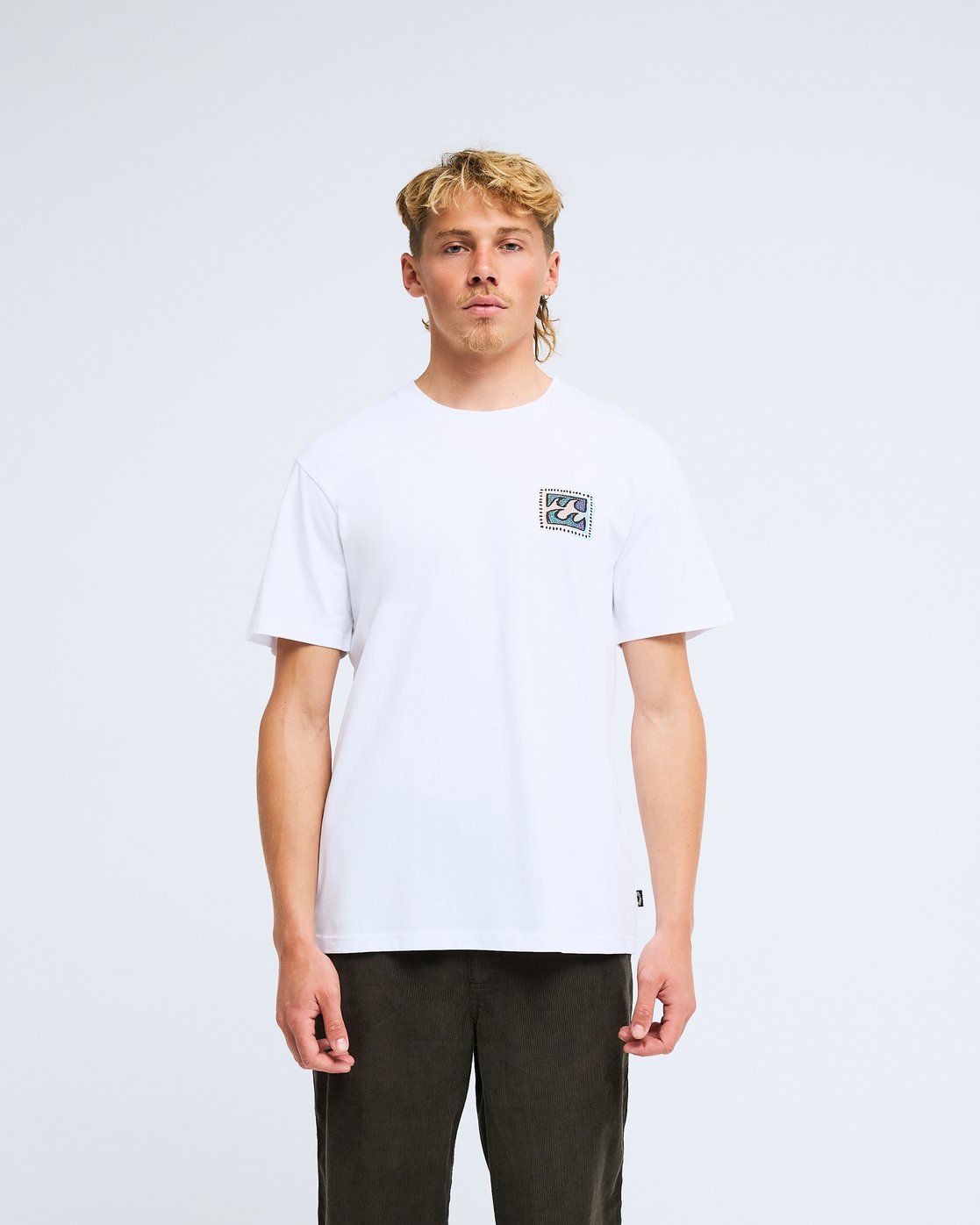 Billabong Crayon Wave T-Shirt-White
