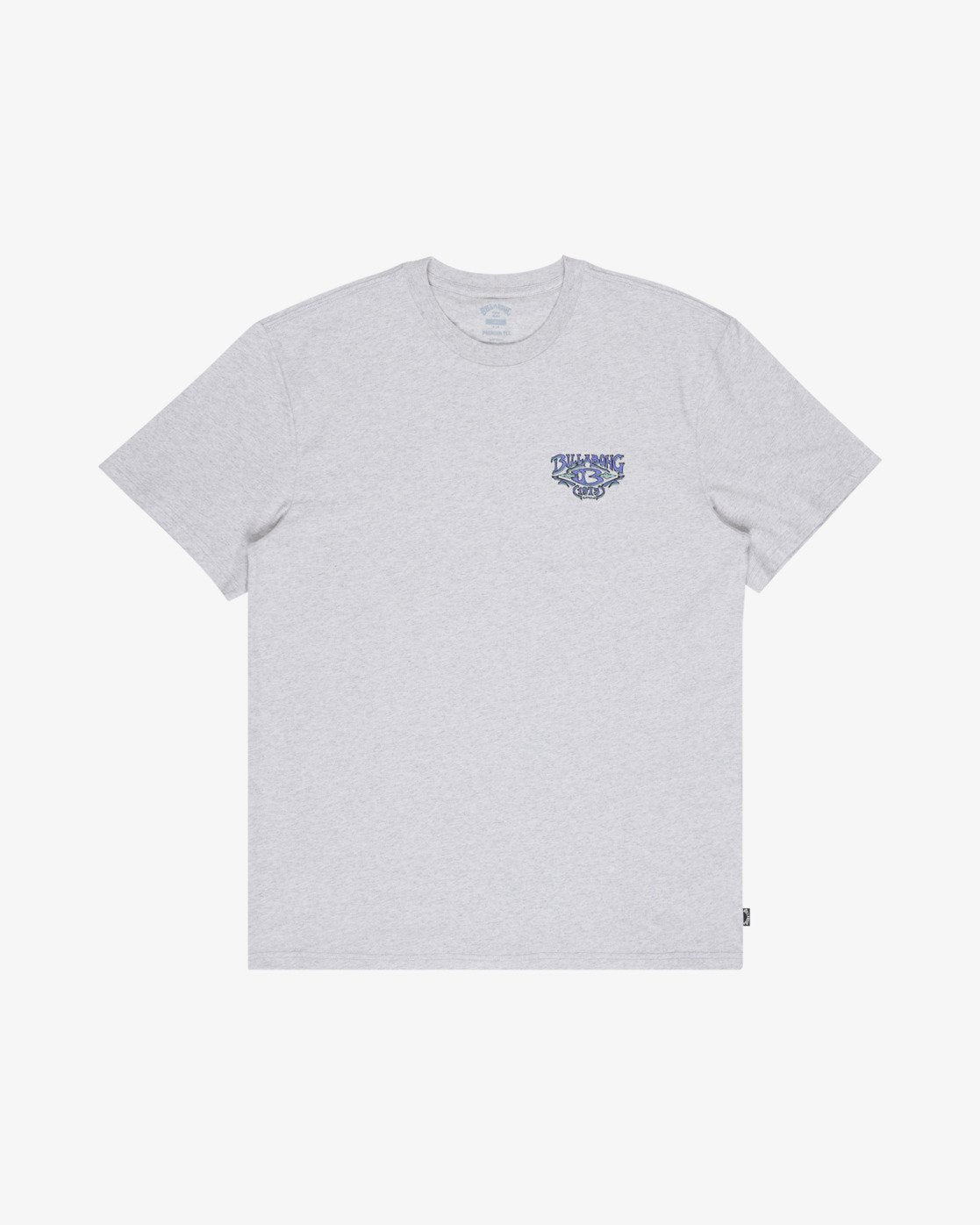 Billabong Re Issue T-Shirt-Light Grey Heather