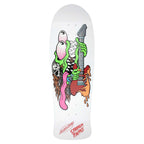 Santa Cruz Meek Slasher/Stranger Things Eddie Deck-White | Santa Cruz | Deck - Northshore Newquay - Surf/Skate Shop