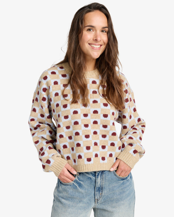 RVCA Prep Jumper-Sky Blue | RVCA | Sweater - Northshore Newquay - Surf/Skate Shop