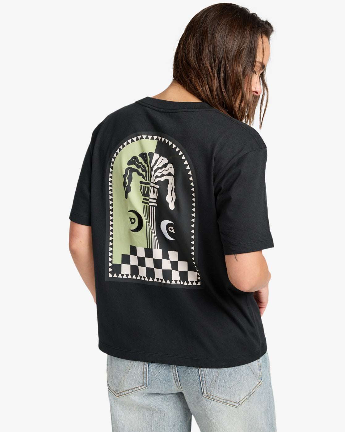 RVCA Column Tshirt-Black | RVCA | T Shirt